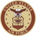 PATCH-USAF LOGO (DESERT) (3") PATCH-USAF LOGO (DESERT) (3")